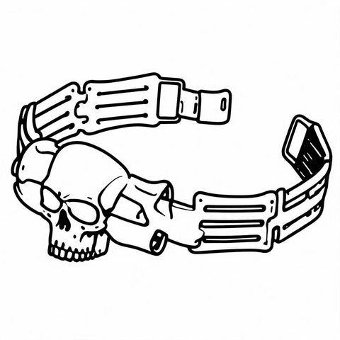 Skull Bracelet Style B3