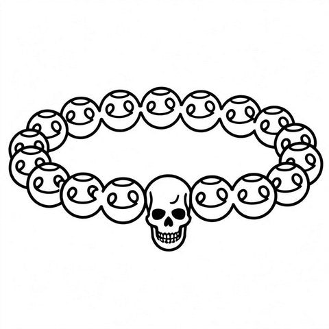 Skull Bracelet Style B4