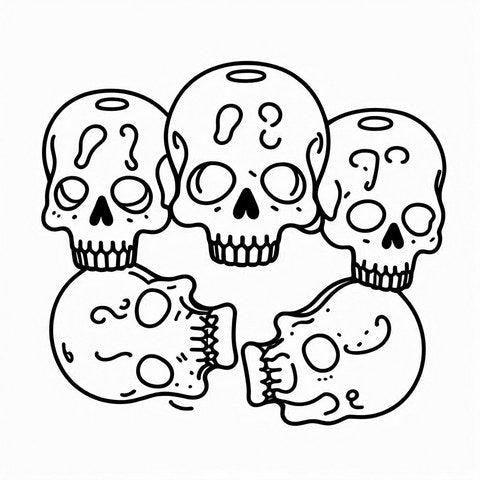 Skull Buckle Style BK1