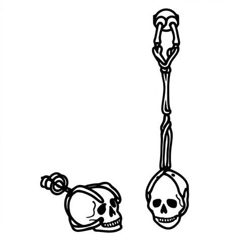 Skull Earrings Style E13