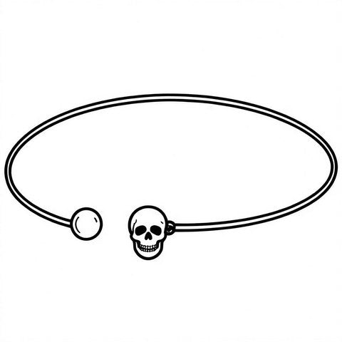 Skull Pendant Style P2