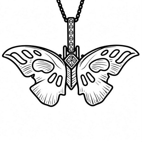 Skull Pendant Style P20