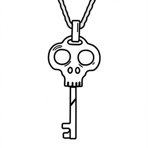 Skull Pendant Style P25