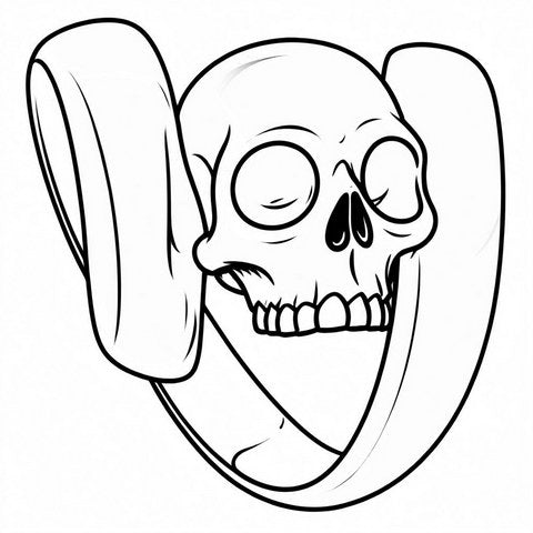 Skull Ring Style R15