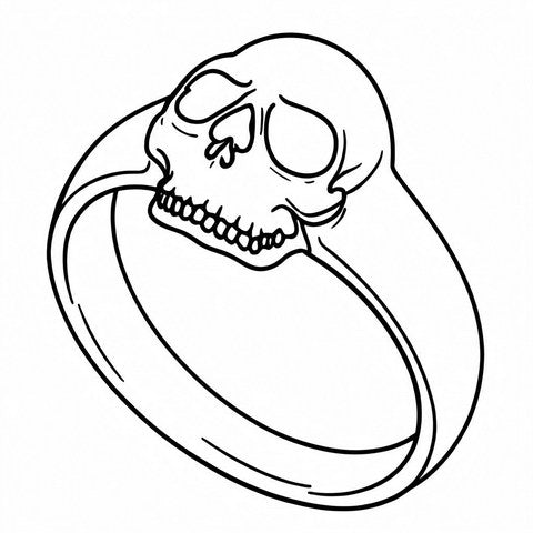 Skull Ring Style R3