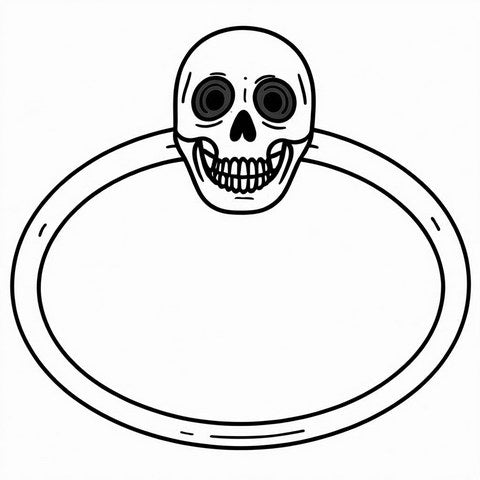 Skull Ring Style R4