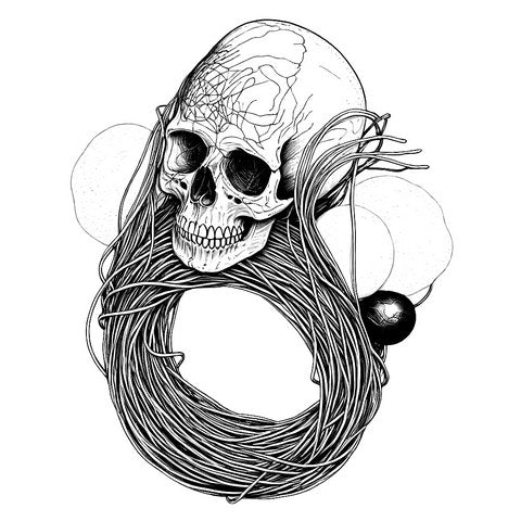 Skull Ring Style R7