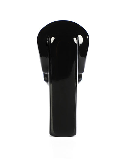 The One Within - 2.6" Black Obsidian Hand Carved Crystal Skull Pocket Stone, Crystal Healing