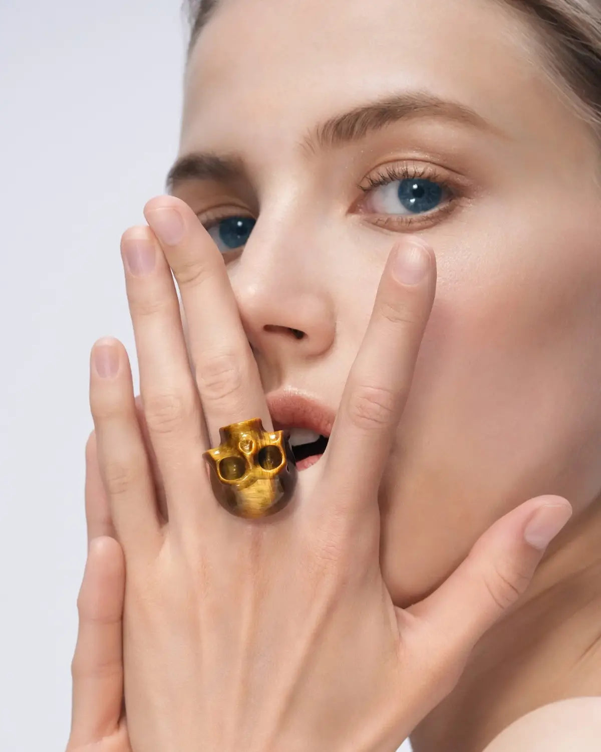 Signature Gem Skull Rings