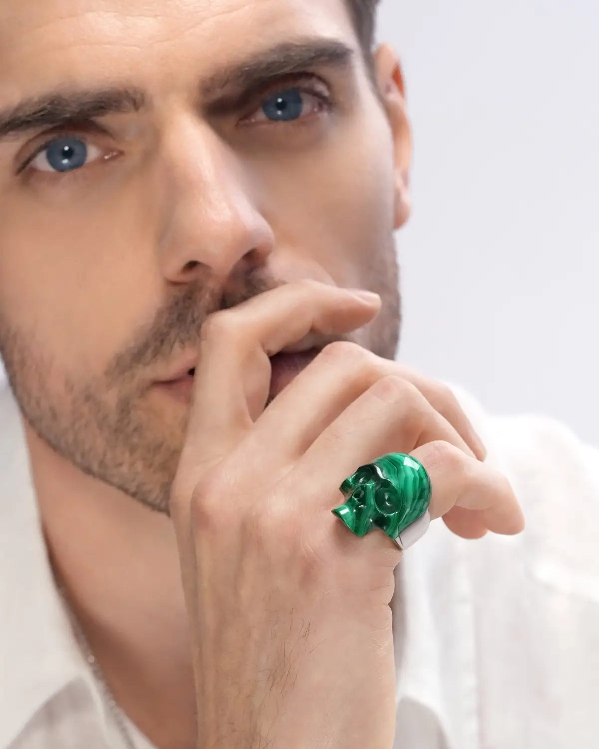 Signature Gem Skull Rings