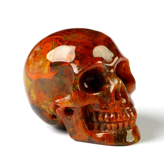 Empire Red Agate Skullis Realistic