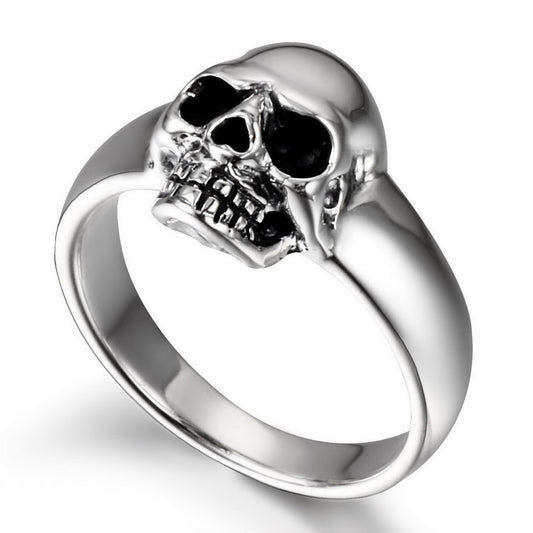 Pinky Ring 925 Sterling Silver Skull Ring