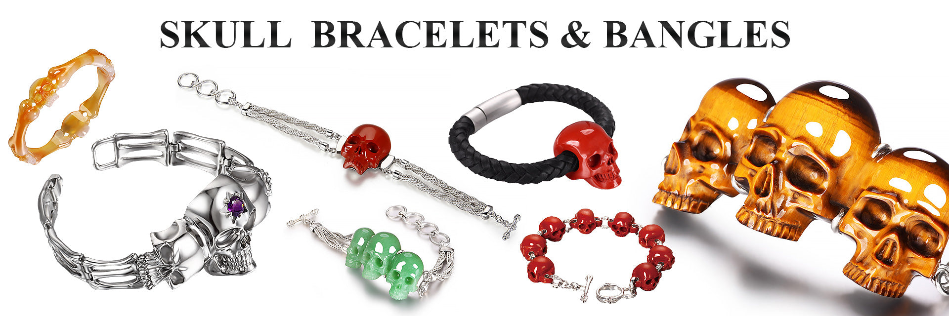 Skull  Bracelets & Bangles