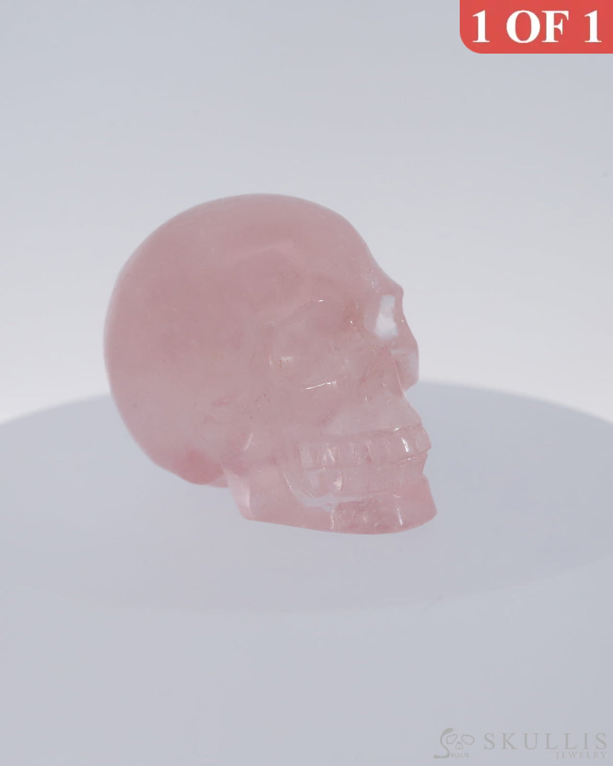 Gem Skull Of Fluorite Carved Realistic Tiny Gemstone