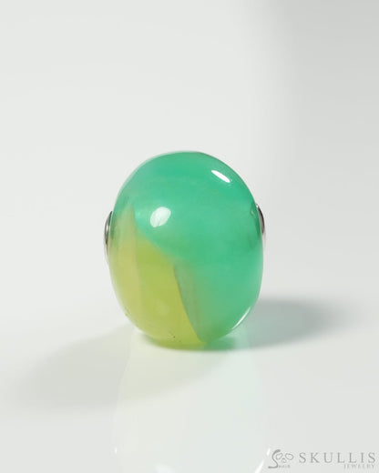 Skullis Signature Fluorite Gem Skull Pendant or Necklace Hand Carved Sterling Silver 925 Chain for Women & Men 9800285