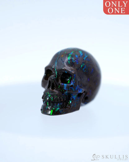 0.7’’ Xxx Carved Gem Skull Skullis Realistic - 0800012 Tiny Gemstone