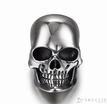The Master - Oxidized & 925 Sterling Silver Skull Ring for Women & Men - Skull Rings