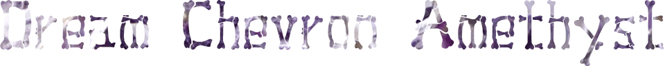 Dream Chevron Amethyst