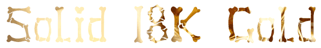 Solid 18K Gold